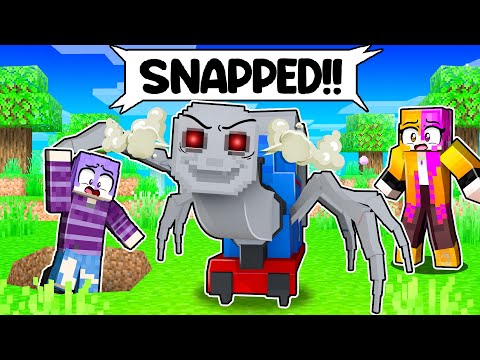 THOMAS.exe has SNAPPED In Minecraft!