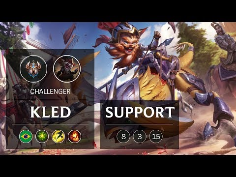 Kled Support vs Alistar - BR Challenger Patch 9.1