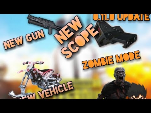 0.11.0 update | Zombie mode | New vehicle | New Gun | New scope | New night mode in vikendi | Video