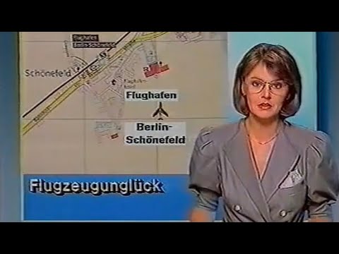 Aktuelle Kamera 17.06.1989 – Flugzeugunglück Berlin-Schönefeld