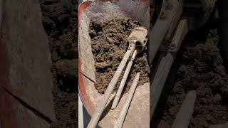 Hand Digging Holes for Custom Pergola Footings to Pass City Inspection | Remodelaholic