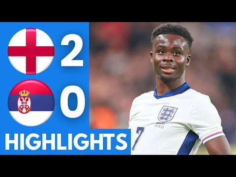 England vs Serbia (2-0) Highlights | UEFA World Cup Qualifiers 2025/26