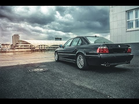 BMW E38 740 SOUND STRAIGHT PIPE SOUNDCHECK HD