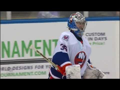 MacArthur OT Goal - Leafs 4 vs Islanders 3 - Jan 24th 2012 (HD)
