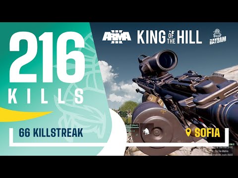 ARMA KOTH HC ▫️ 216 Kills 💫 ▫️ Infantry US2 ▫️ Killmerge