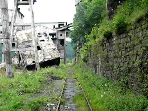 Anina - Garliste, traversare mina Anina