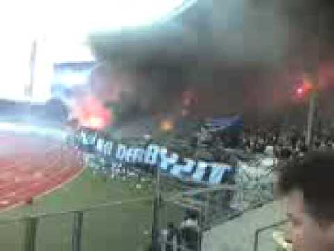 Letzigrund brennt - GC Fans Pyro Show