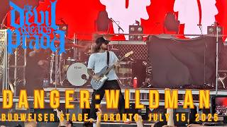 The Devil Wears Prada | "Danger:Wildman" | Live Budweiser Stage | Toronto | July 15 '25