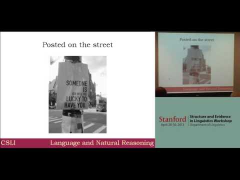 Veridicity and Inference -- L. Karttunen and A. Zaenen