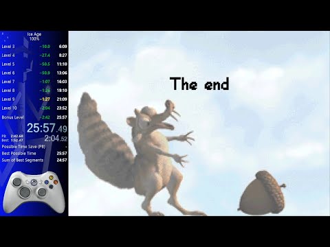 Ice Age GBA 100% Speedrun in 25:56 (USA Emulator)