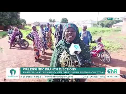 CHAOS AT NDC BRANCH ELECTIONS? Aspirants Raise Concerns Over Wulensi Voting Process
