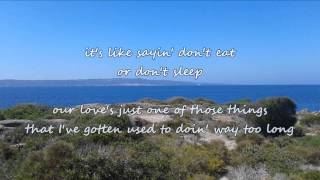 Brad Paisley - Don&#39;t Breathe (with lyrics)