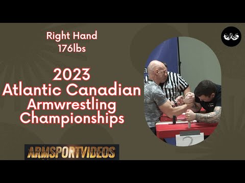 2023 Atlantic Canadian Championships - Right Hand 176lbs