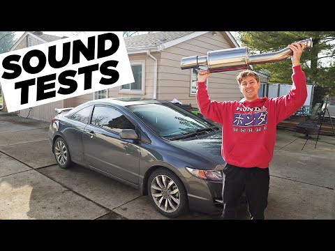 8th Gen Civic SI Gets A 3" Full Race Catback Exhaust! (Install, Sound Test, & POV Final Review)