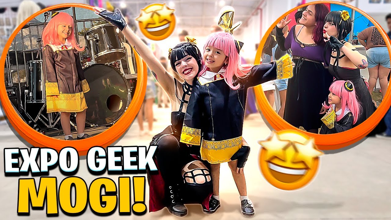 FUI DE COSPLAY COM A AIKO EM UM EVENTO GEEK