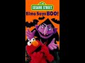 Sesame Street Elmo Says BOO 2002 Sesame Workshop Print