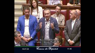 MOLINARI CHIEDE LA GRAZIA PER ROGGERO: “LO STATO DEVE STARE CON LE VITTIME, NON COI LADRI”