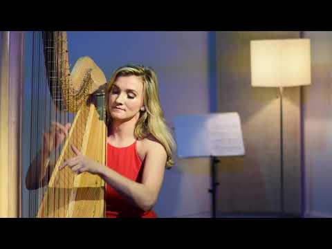 Tournier - Etude de concert "Au Matin" (Grace Ludtke, harp)