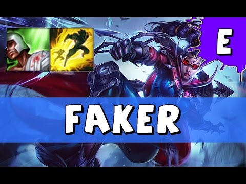 SKT T1 Faker as Vayne vs Lucian ADC - HIGHLIGHTS - League of Legends