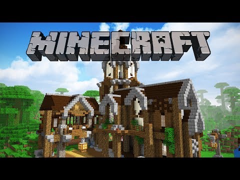Market Bridge & Tower | Minecraft 1.12 Survival Let's Play | Episode 75