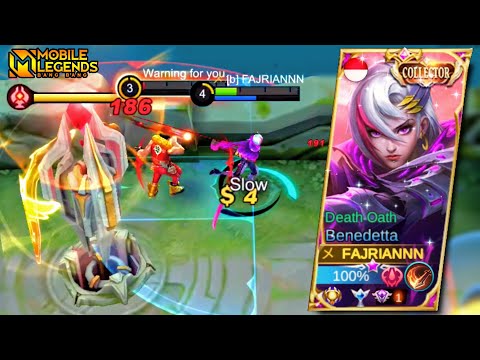 TOP GLOBAL BENEDETTA | BENEDETTA OFFLANE ROTATION | BENEDETTA GAMEPLAY MOBILE LEGENDS