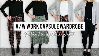 AUTUMN / WINTER WORK CAPSULE WARDROBE: How to dress smart casual for the office