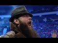 Bray Wyatt makes his menacing entrance o Bray Wyatt makes his menacing entrance o