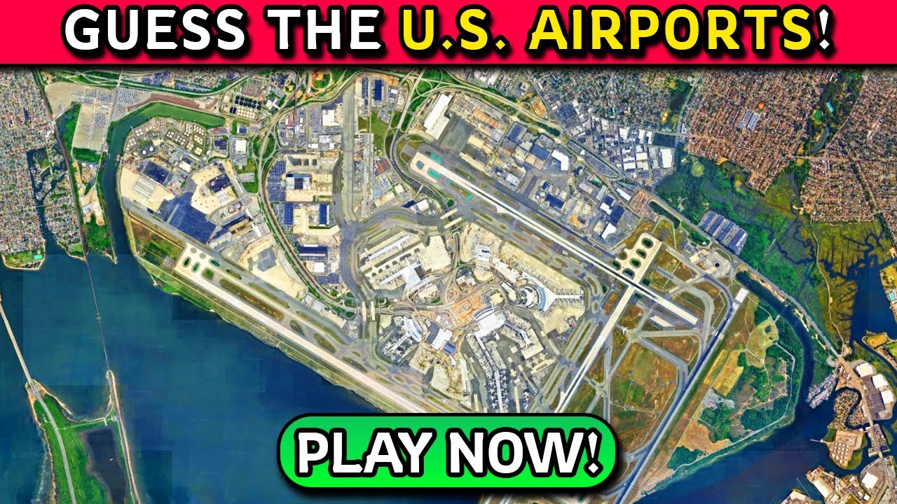 Guess the U.S. Airport! Map Quiz!