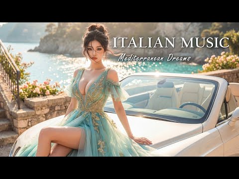 🎶 Italian Vibes & Mediterranean Music 🎶 2+ Hours Scenic Coastal Relaxation & Lake Como 4K