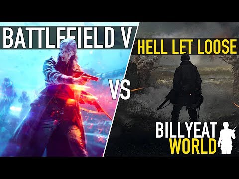 BATTLEFIELD V vs HELL LET LOOSE | The Big Differences (Comparison Review)