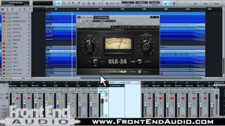 Video thumbnail for Waves CLA-3A Compressor on Guitars by Front End Audio