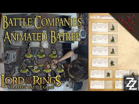 Battle Companies Animated Battle Report ~ League Round One: OSGILIATH