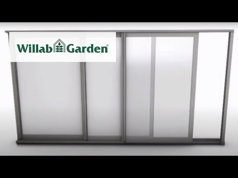 Skjutparti - WG 50 3-delad skjutdörr - Willab Garden