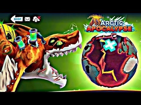 Meltdown Shark Unlimited Power Vs Arctic Apocalypse Unstoppable 🔥 Gameplay | Hungry Shark World
