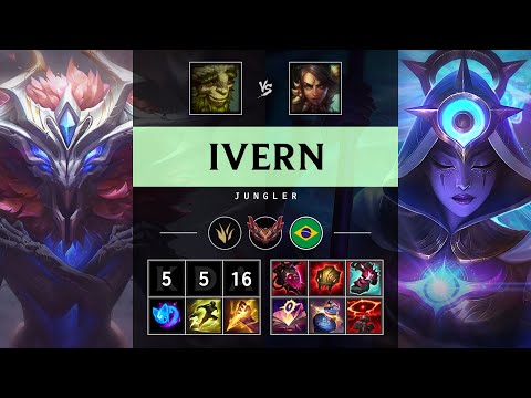 Ivern Jungle vs Nidalee - BR Grandmaster Patch 25.09