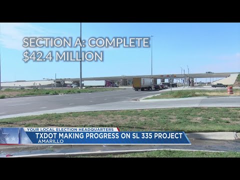 Texas Department of Transportation updates on SL 335 construction projects, closures in Amarillo