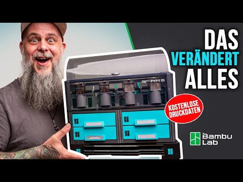 🔥 Der ultimative Bambulab AMS Umbau – So druckst du ihn selbst! 🔧
