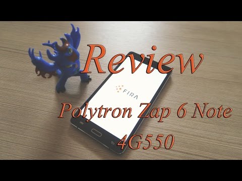 Review Polytron Zap 6 Note 4G550 dengan Fira OS Indonesia