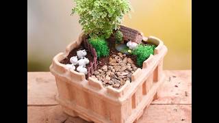 Miniature Garden - How To Create DIY Grazing Sheep | nurserylive