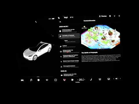 Tesla Model S 3 X Y Software Update 2020.48.30.1, Keine neuen Versionshinweise bei 2020.48.30.2