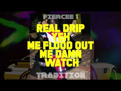 Fiercee1 - Tradition (Official Lyrics Video) CUBAN LINK RIDDIM