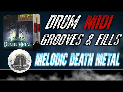 Melodic Death Metal MIDI Drum Pack Examples (PREVIEW)