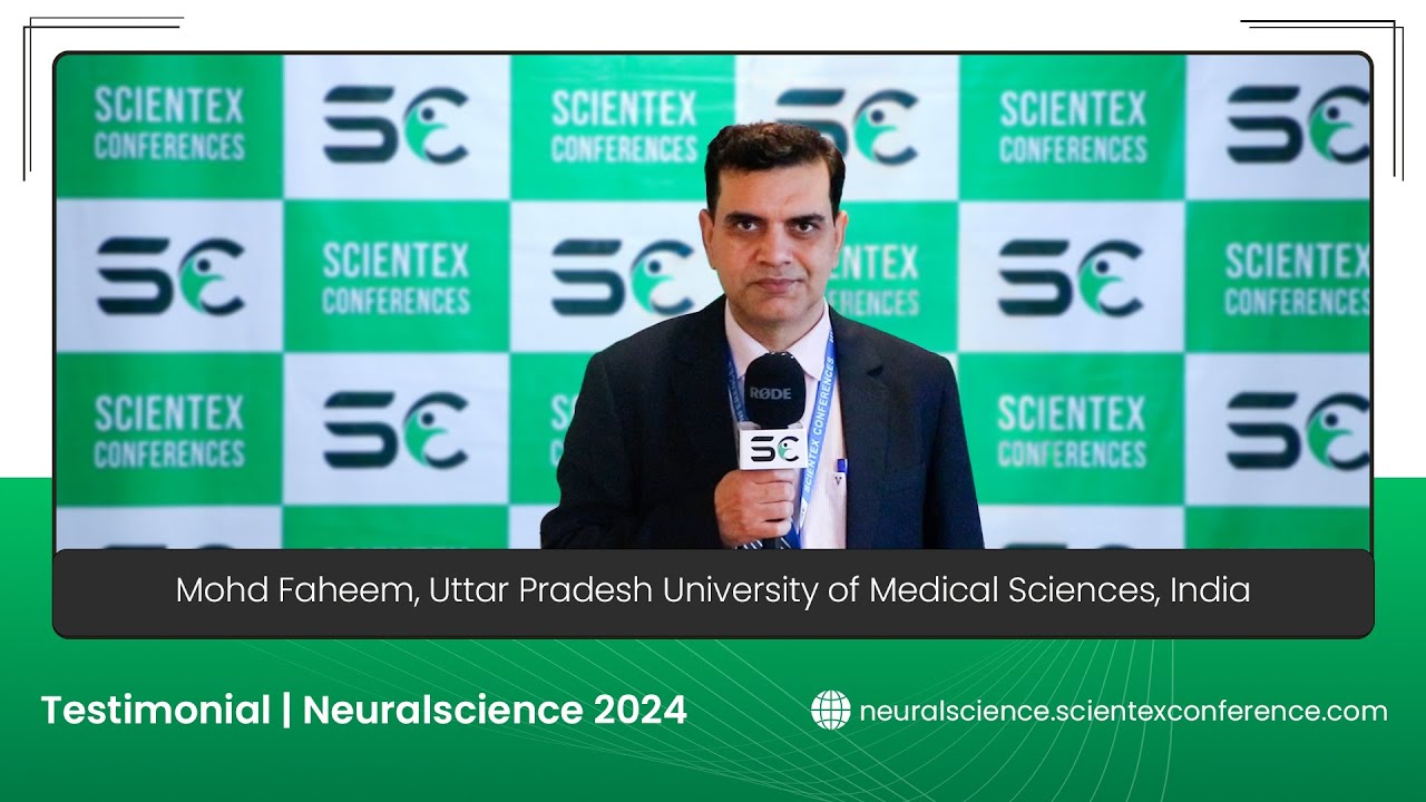 Testimonial by Mohd Faheem | Neuroscience 2024