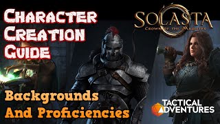 The Ultimate Character Creation Guide for Solasta: Crown of the Magister - Backg