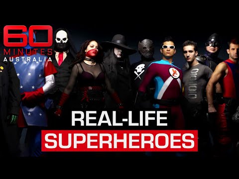 Ordinary people dress up as superheroes to fight crime in real life | 60 Minutes Australia