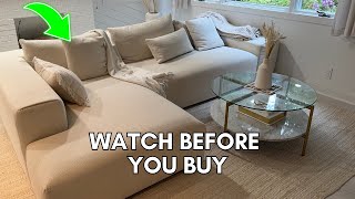 Acanva Modular Sectional Sofa Review: Modern Comfort for Your Living Room
