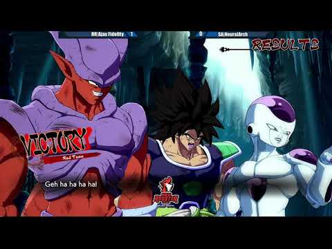 RRFN #2 DBFZ Grand Finals: RR|Ajax Fidelity (FRI/SBR/JAN) vs SA|NeuralArch (ZAM/BAR/BRO)