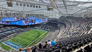 SoFi Stadium Section 505 Row 22 Seat 1 Chargers vs Jaguars 09.25.2022