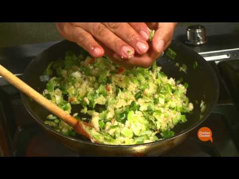 Chicken Breast Filled with Leek