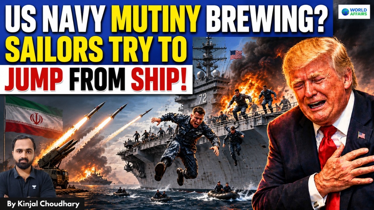 US NAVY MUTINY? Sailors Try To Jump From USS Abraham Lincoln! DEADLY Fight On Carrier? | Kinjal